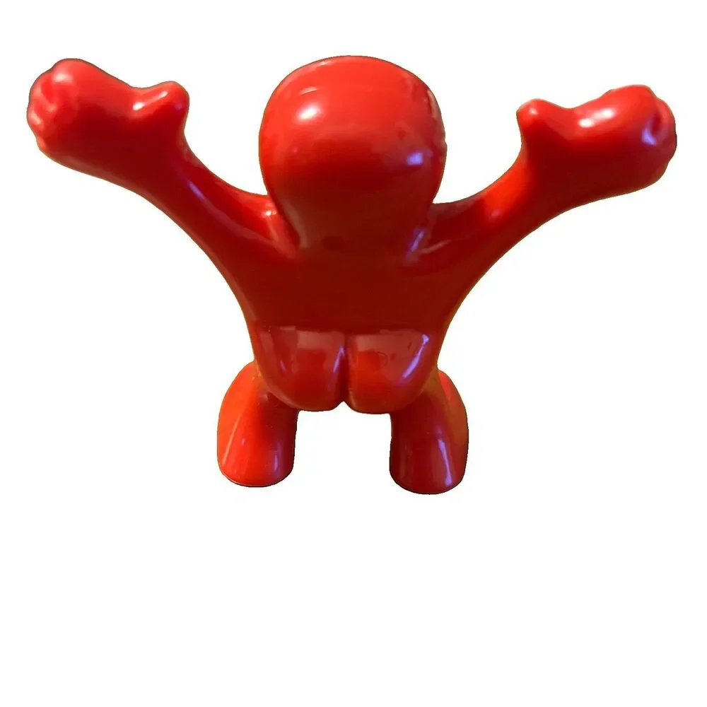 Set Of 3 Red Booze Buddies Cork Screw Foil Cutter And Bottle Stopper Plastic
